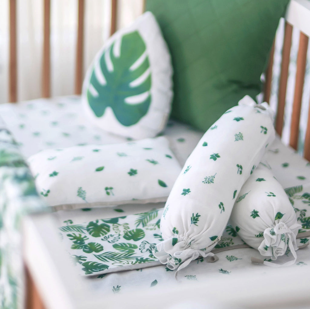 Masilo Cot Bedding Set - Tropical Vibes Only