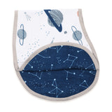 Masilo Bamboo Muslin Burp Cloth & Bib - Out Of This World