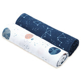 Masilo Bamboo Muslin Swaddles (Set of 2) - Out Of This World