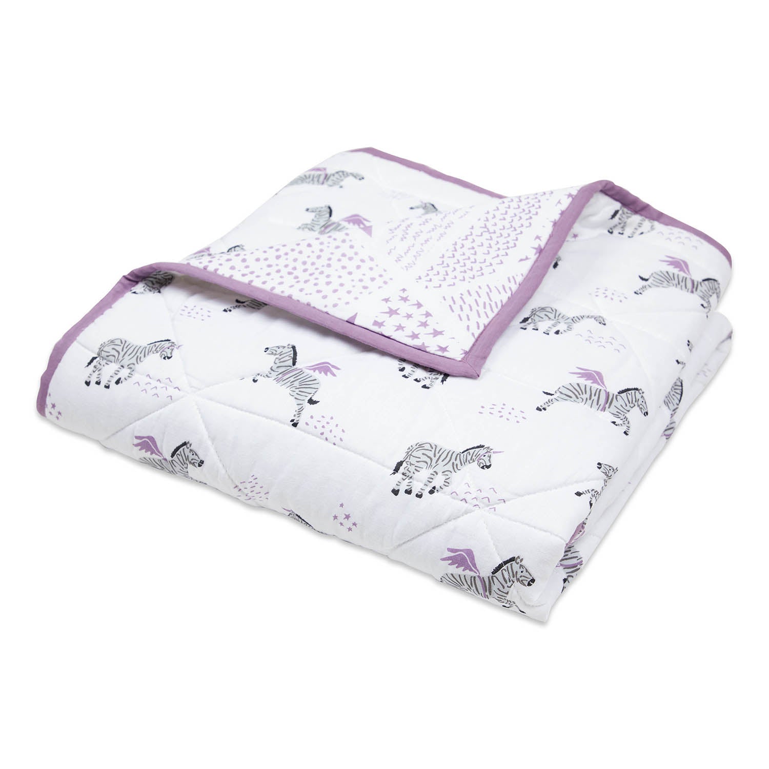 Masilo Organic Quilted Blanket - Never Stop Dreaming