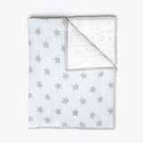 Masilo Organic Quilted Blanket - Blue Star