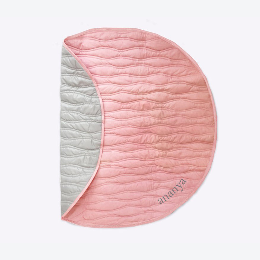 Masilo Indoor/Outdoor Quilted Playmat (Flamingo Pink)