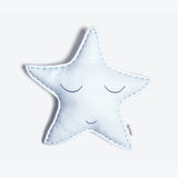 Organic Shaped Cushion <br> Blue Star