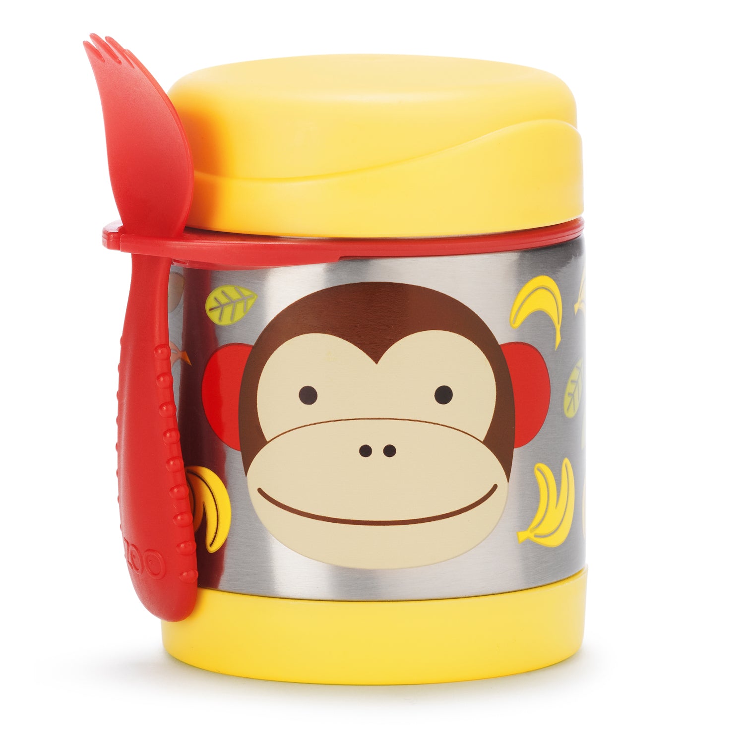 Skip Hop Zoo Little Kid Insulated Food Jar, Monkey