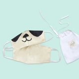 Masilo Twinning Face Mask Set – Panda (Adult/Kid)