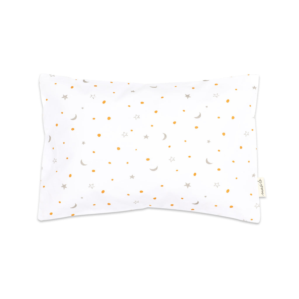 Masilo Organic Cotton Mini Cot Set – Starry Night (Cream)