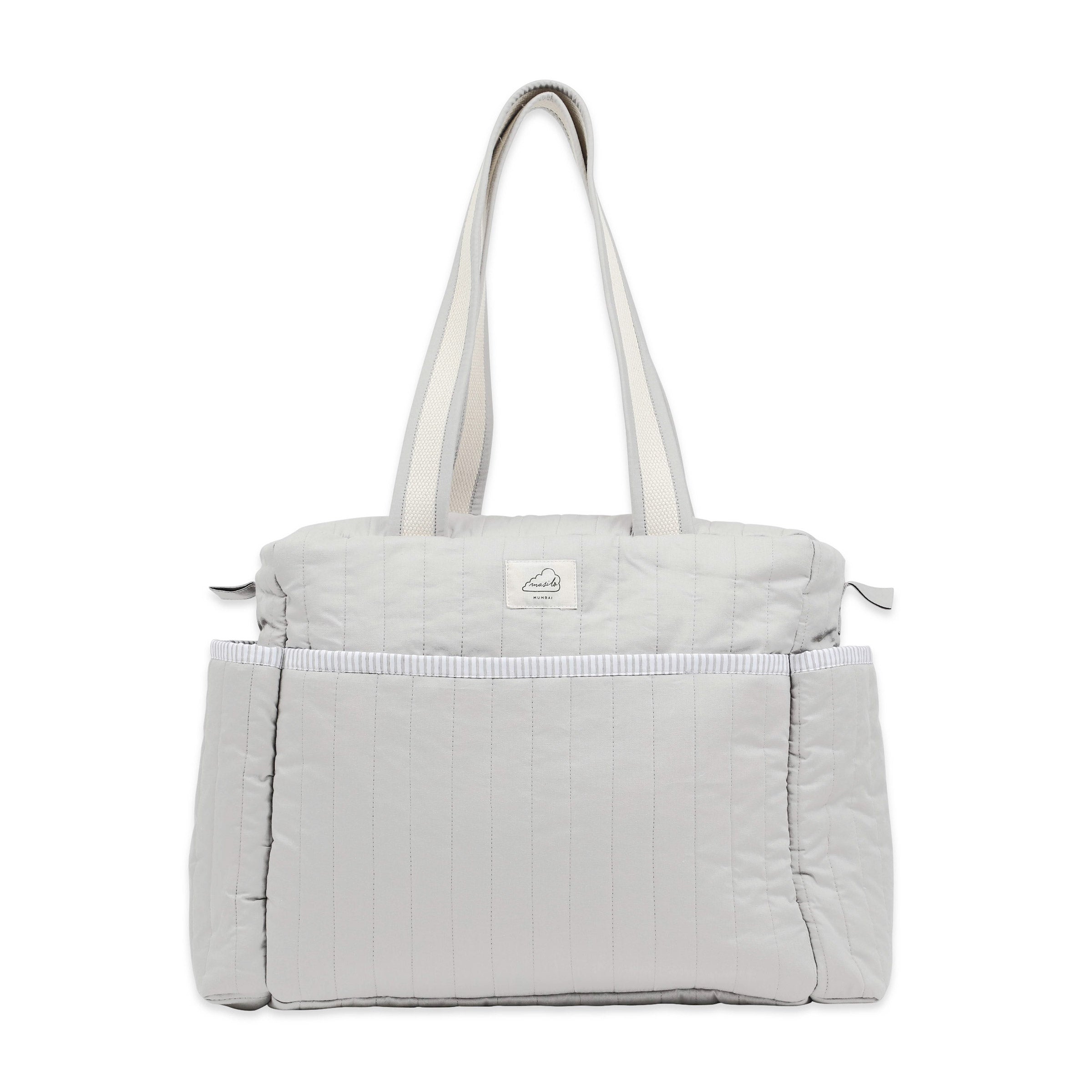 Masilo Organic Cotton Changing Bag – Grey
