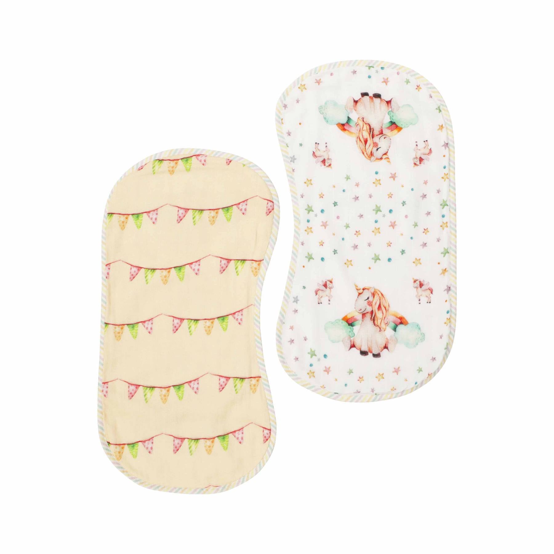 Miss Bella The Unicorn - Bamboo Muslin Essentials Set - Peach