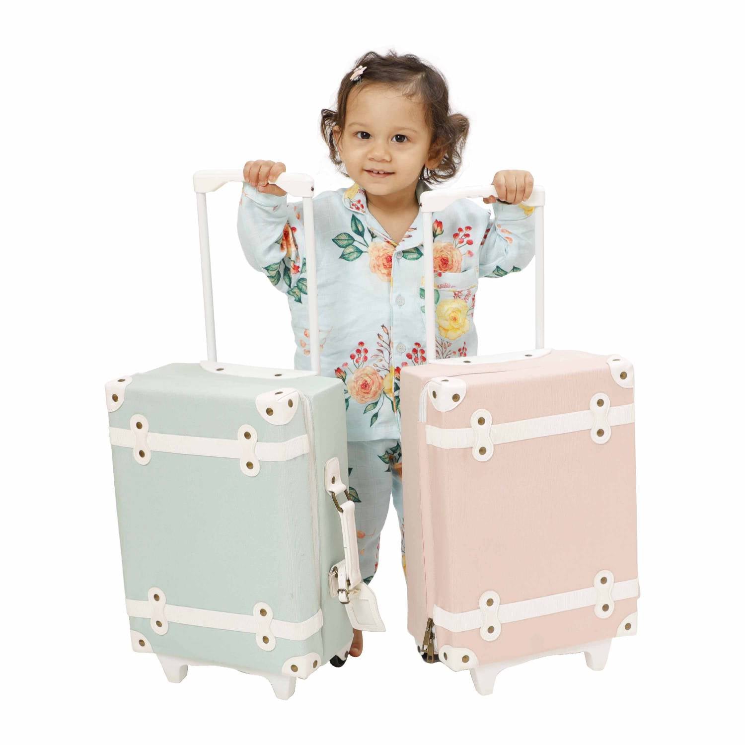 Snuggly Suitcase -Mint green