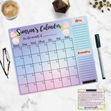 Charmed Holographic Regular Monthly Planner