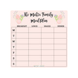 Charmed Blush Petite Meal Planner