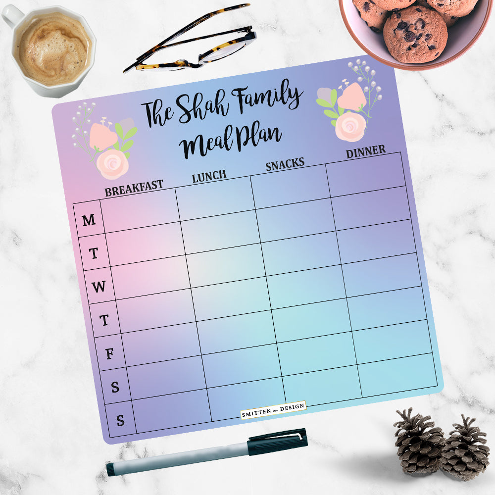 Charmed Holographic Petite Meal Planner