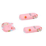 Baby Moo Mattress Set With Neck Pillow and Bolsters Milkaholic Peach