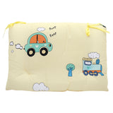 Baby Moo Mattress Set With Neck Pillow and Bolsters Vintage Ride Yellow