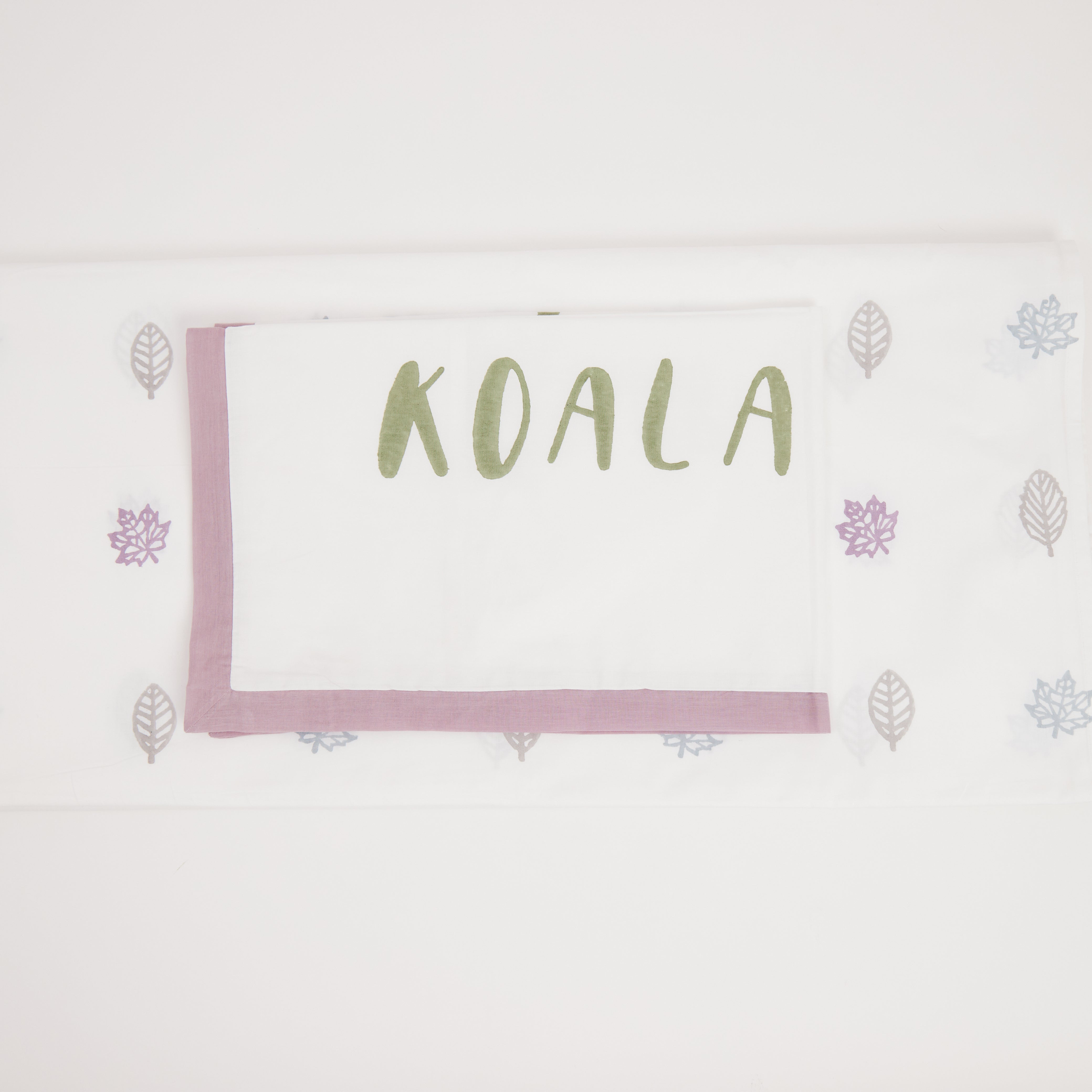 Masaya King Size Bed Set - K for Koala - Purple