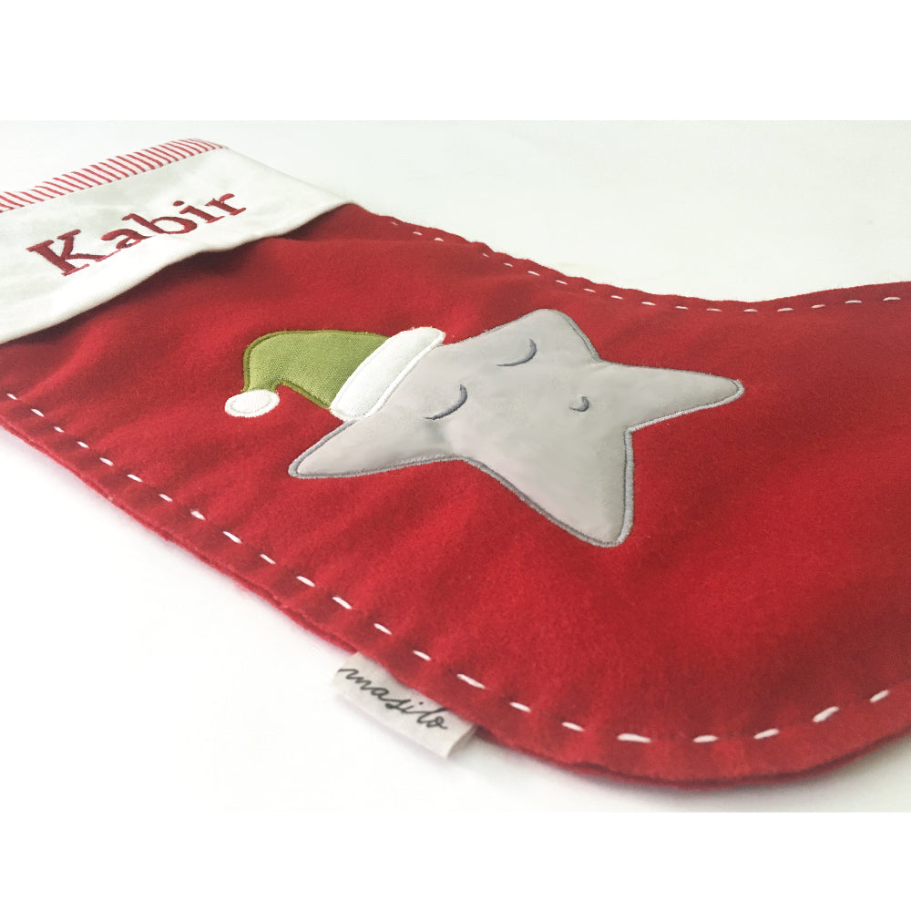 Masilo 'Santa's Little Star' Christmas Stocking