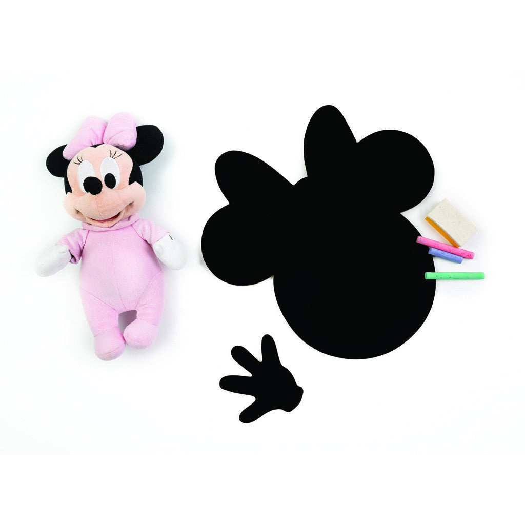 Meal Time Shaped Chalkboard Mat & Coaster - Minnie Mouse