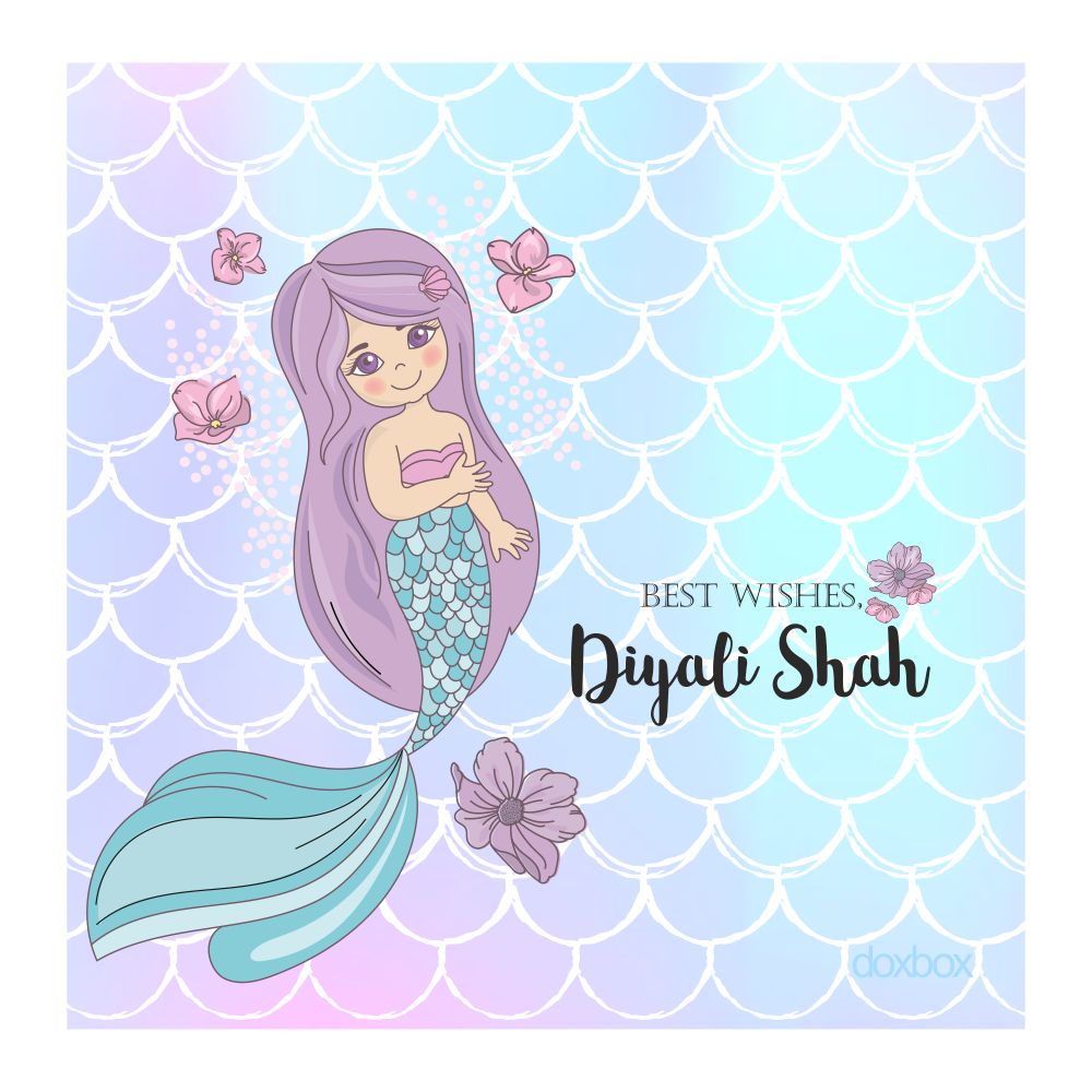 Personalised Gift Tags - Mermaid