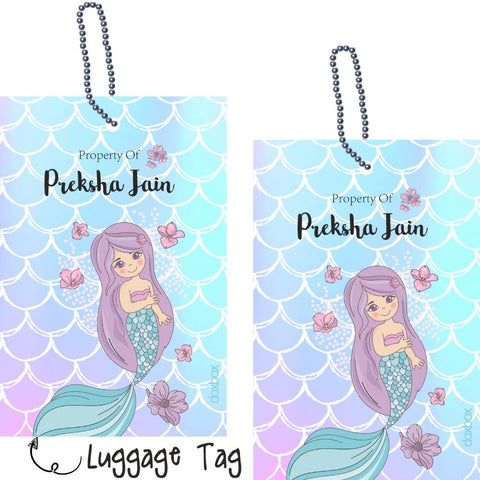 Luggage Tags - Mermaid