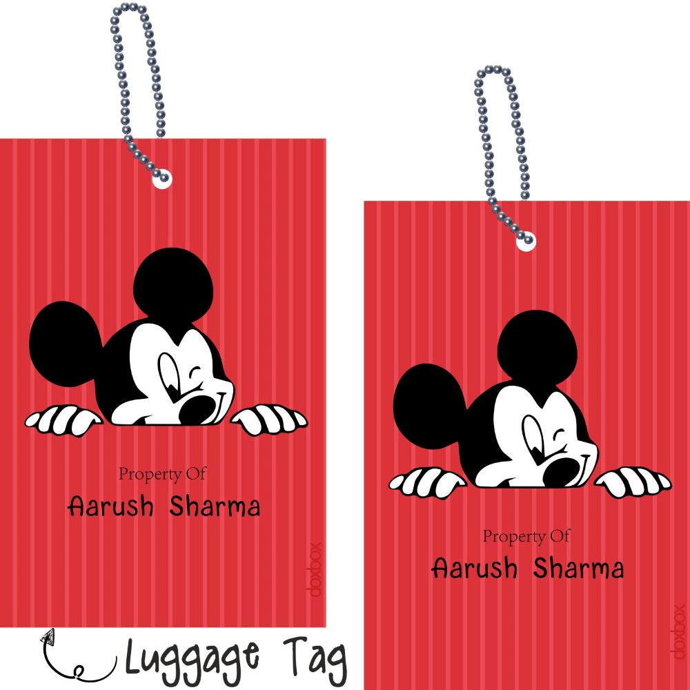 Luggage Tags - Mickey Mouse