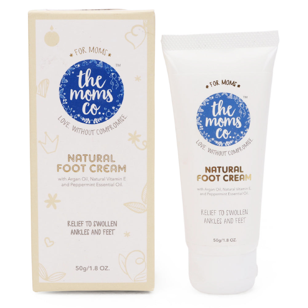 Natural Cooling Foot Cream for Swollen, Tired Feet and Ankles (50g / 1.8 Oz.)