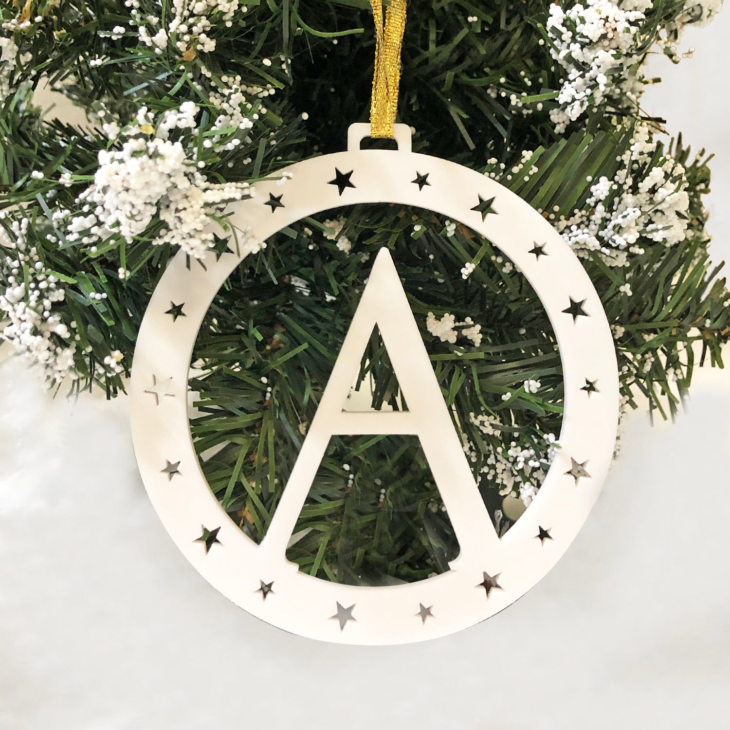 Personalised Christmas Ornament - Monogram