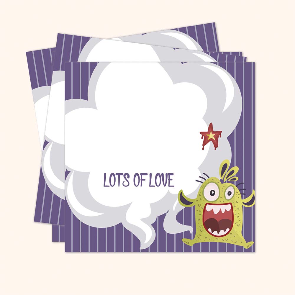 Monster  - Gift-Tag-Set-Of-24