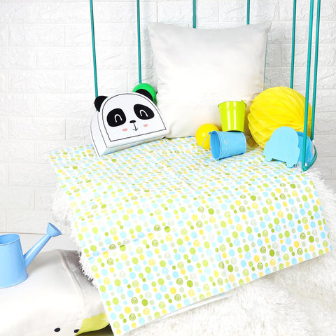 Kicks & Crawl - Multicolored Waterproof Bed Sheet