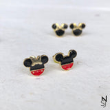 Mickey & Minnie Studs