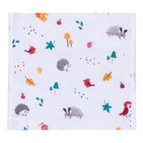 Nuluv Yellow Squirrel Burp Cloth Pack Of 2