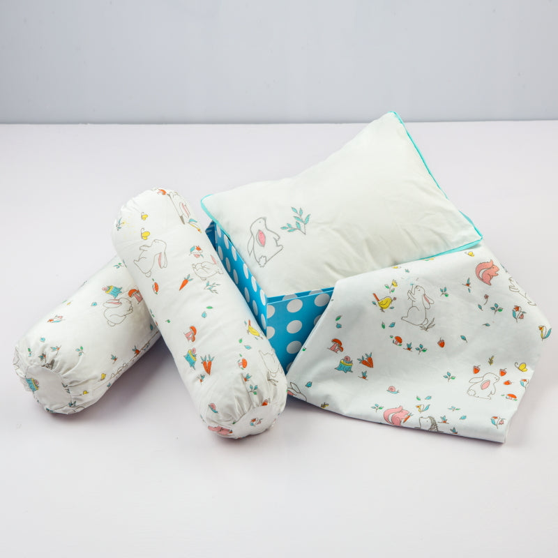 "Night Night" Organic Crib Gift Set (Snuggle Bunny)