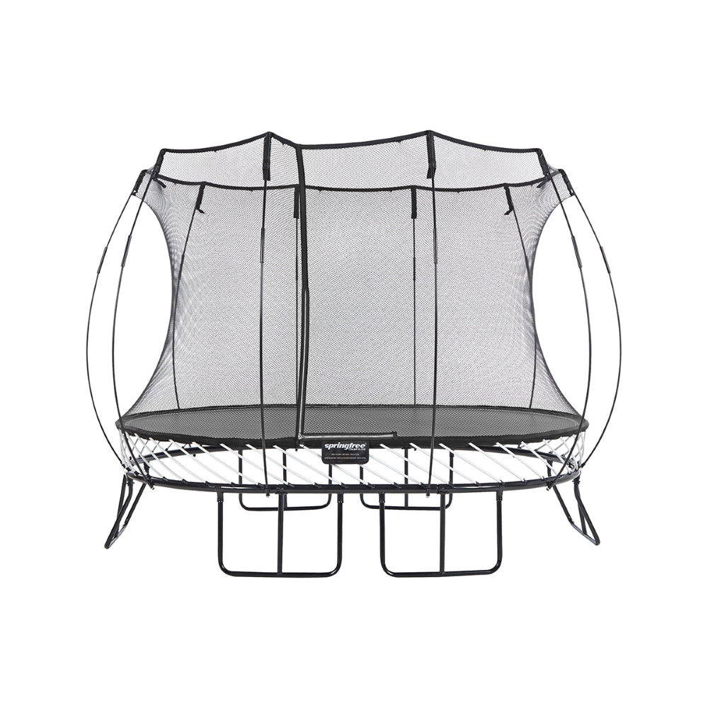Springfree Medium Oval Trampoline With Enclosure – Buy Now at My Baby ...