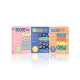 Ouchie Non-Toxic Printed Triple Combo (60 Pack) - Pink, Space Blue, Orange