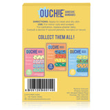 Ouchie Non-Toxic Printed Bandages Combo Set of 2 (40 Pack) - Pink & Yellow
