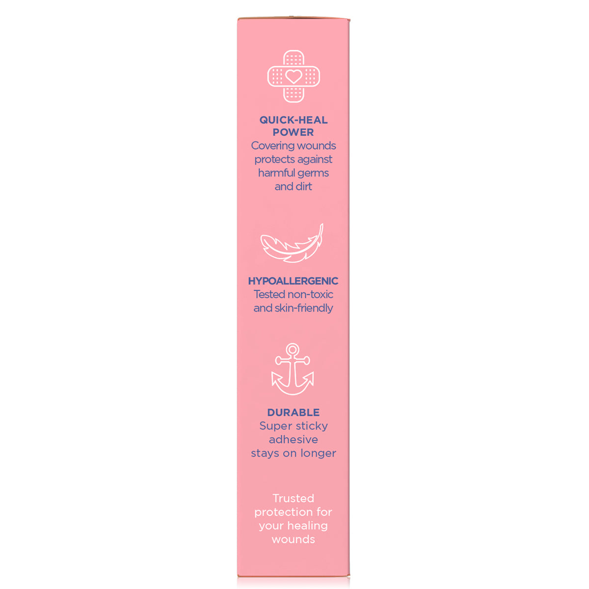 'Ouchie Printed Bandages'  Combo Pack of 3 (20 x 3 =60) (Pink)