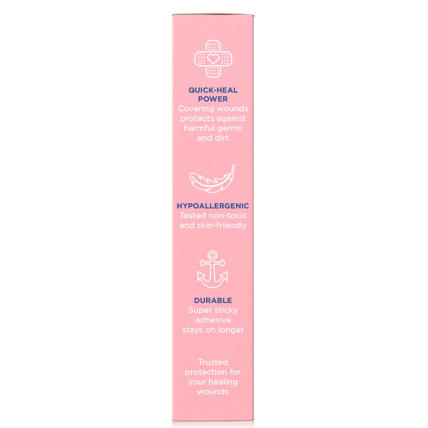 'Ouchie Printed Bandages'  20-Pack (Pink)