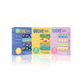 Ouchie Non-Toxic Printed Triple Combo (60 Pack) - Space Blue, Yellow, Lavender