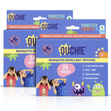 Ouchie Monster Print Mosquito Repellent Patches 100% Natural (Pack 2 = 48 Patches)