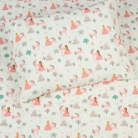 Bedsheet Set - Organic Fairytale Single Bed Sheet