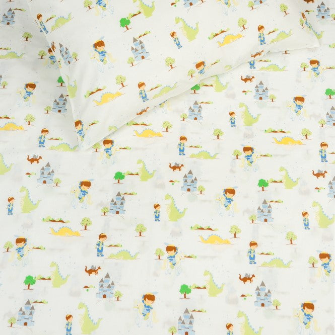 Organic Adventures Of A Prince Fitted Cot Sheet