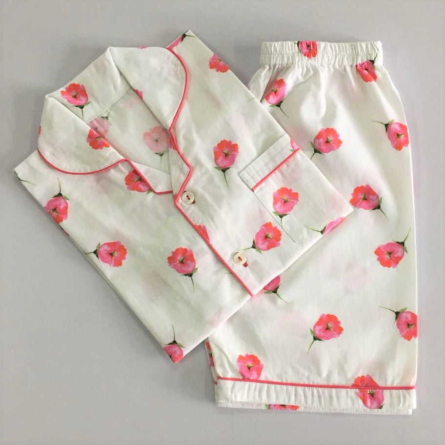 Organic Tiny Florals Shorts Set