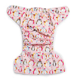 Baby Penguins Reusable Velvet Cloth Diaper