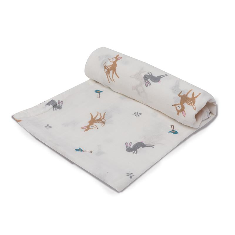 Fun in Forest Muslin Swaddles - 2 Pack