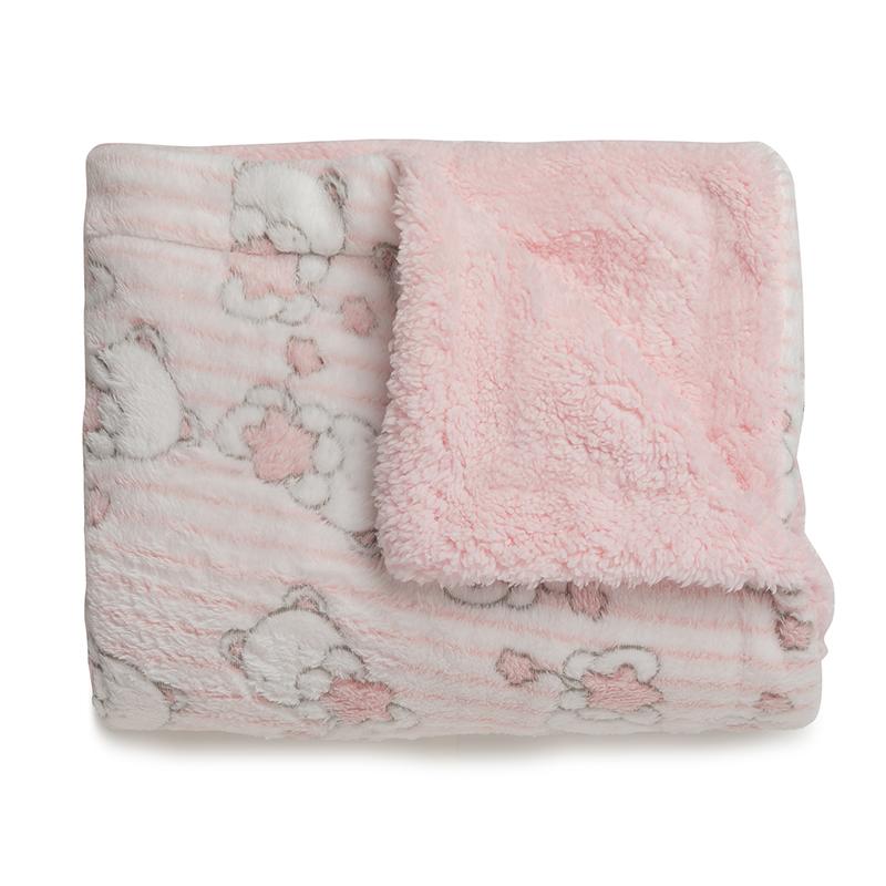 Pink Teddy Fur Blankets