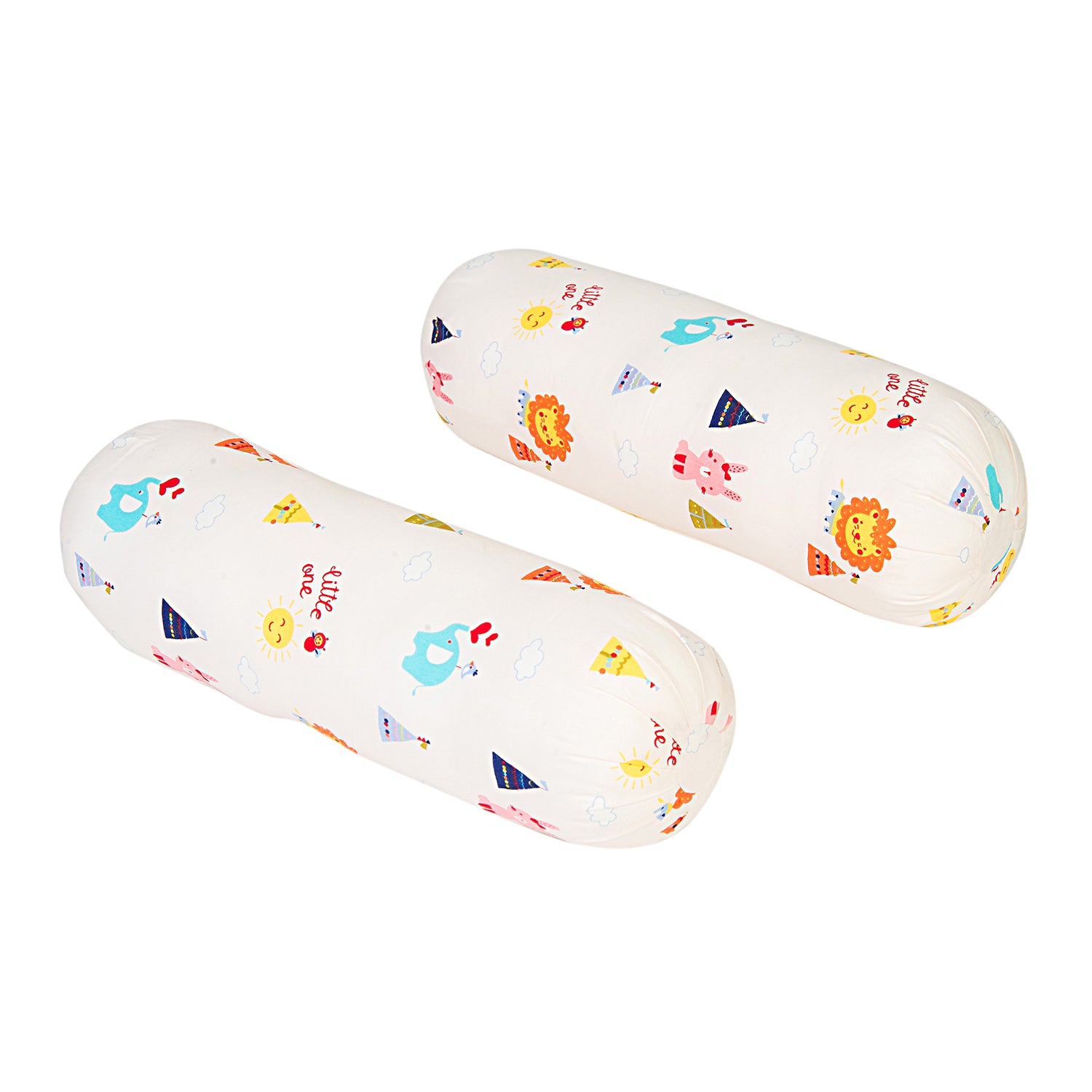 Baby Moo Lion Off White 2 Pcs Small Bolster Set