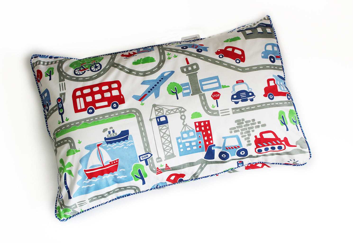 Busy Street Single Pillow Cover