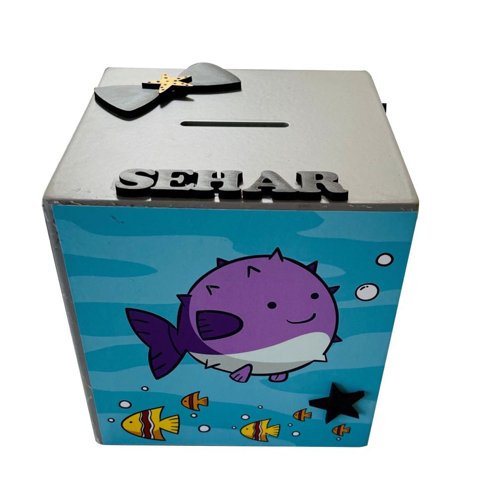 Doxbox Sea Animals Theme Piggy Bank