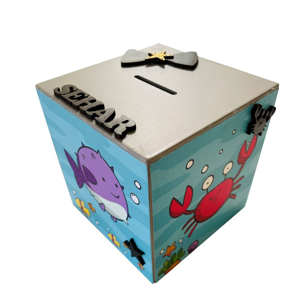 Doxbox Sea Animals Theme Piggy Bank