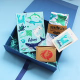 Save The Seas Themed Personalised Stationery Gift Hamper