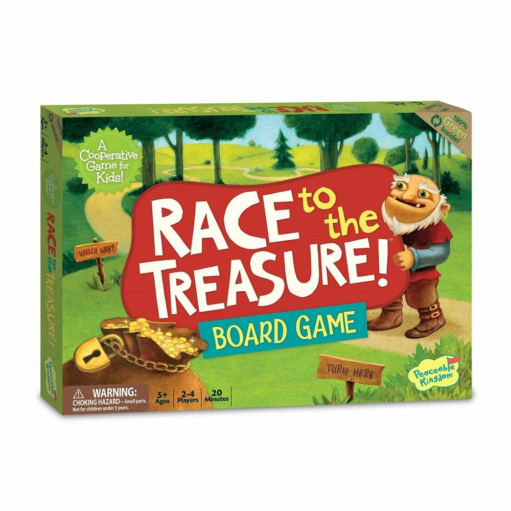 Peaceable Kingdom Race To The Treasure-Kids Games-Peaceable Kingdom-Toycra